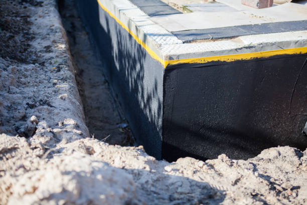 Residential Waterproofing installation at a Maysville, GA home by SJ Waterproofing Pros